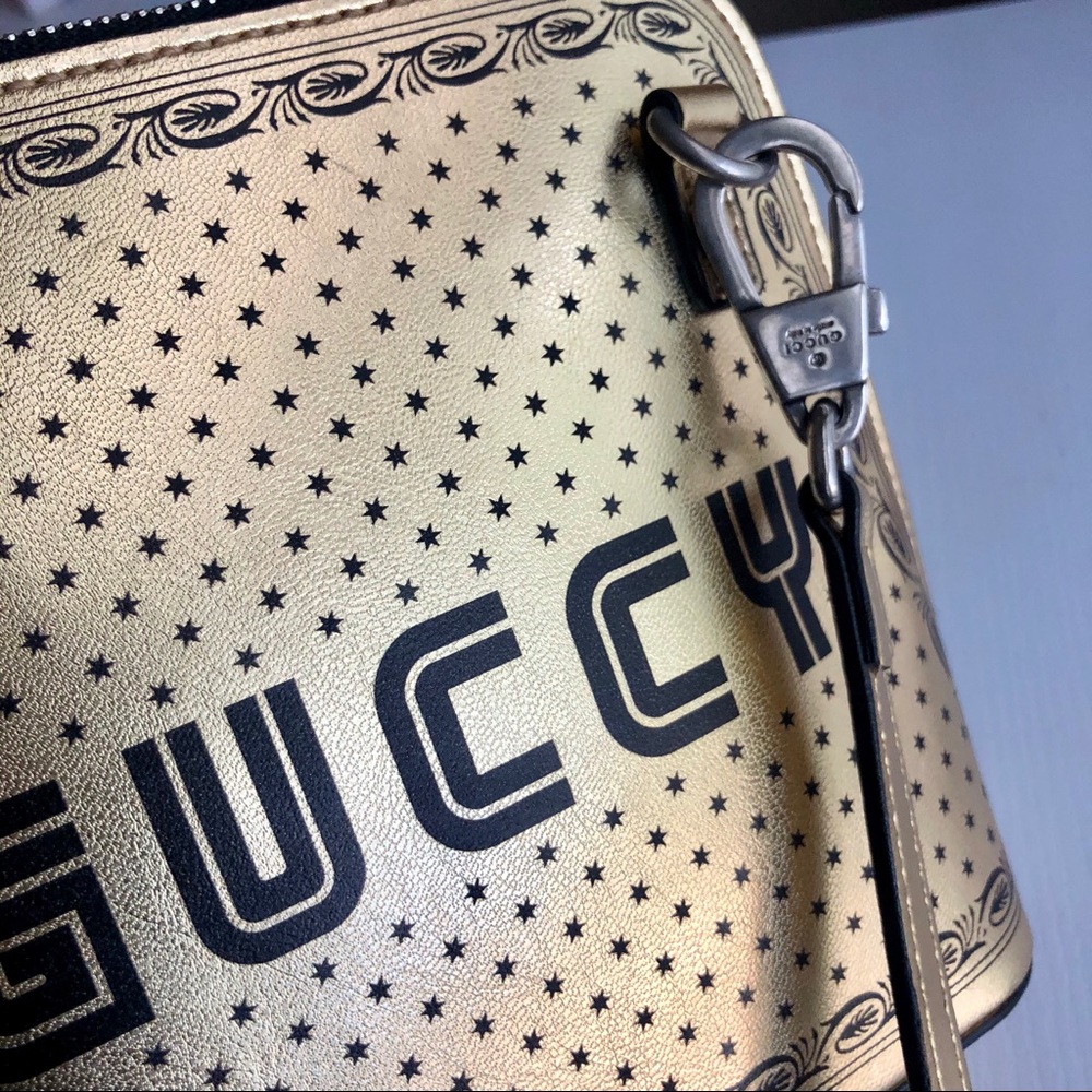 SOLD Gucci GUCCY Sega Script Dome Crossbody - Picture 9 of 16